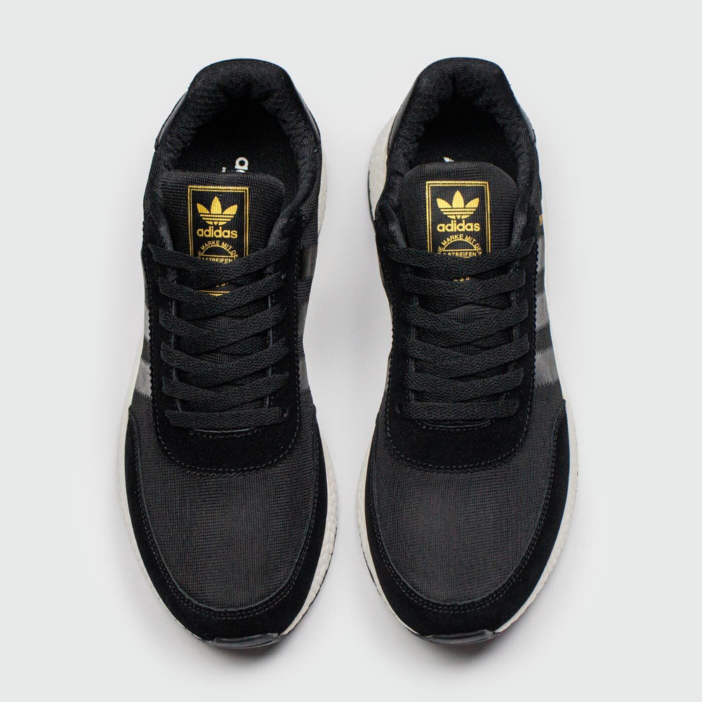 Кроссовки Adidas Iniki Runner Boost Black Bl.Stripes