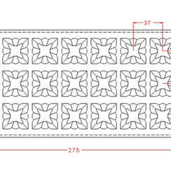 128 | Форма для шоколадных изделий (275*135 мм)