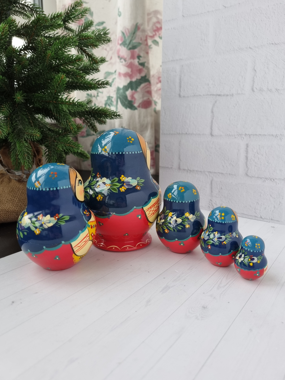 Матрёшка "Традиция" 5м 15см пузатая