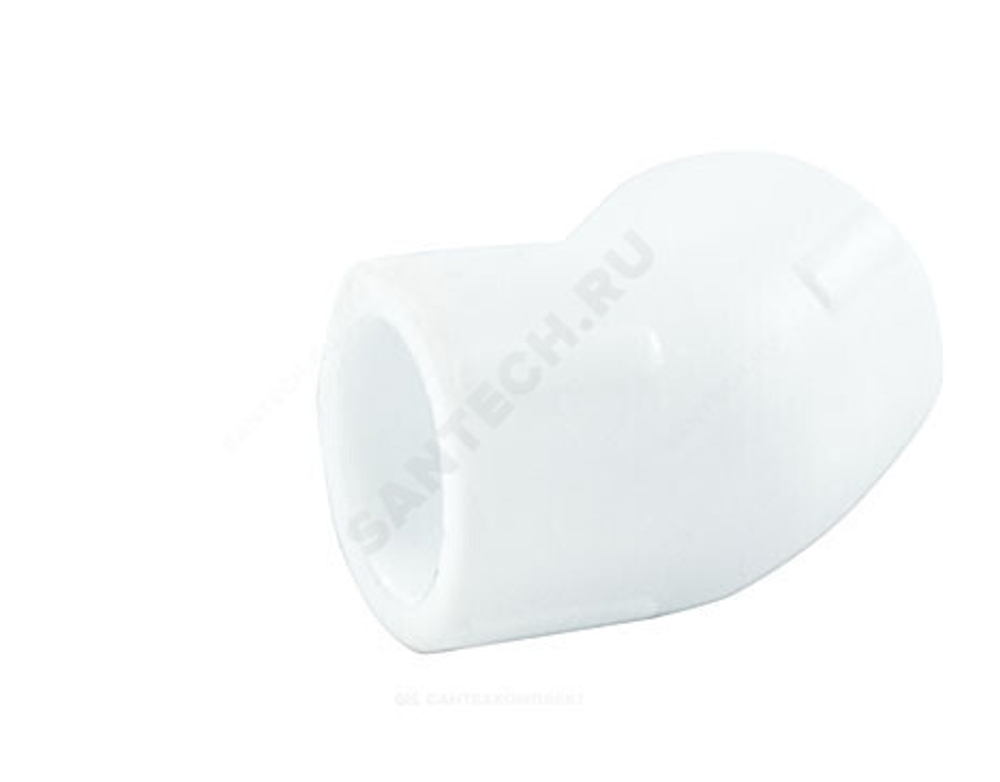 Угольник PP-R белый Дн 25х45гр PRO VALFEX 10107025-PRO