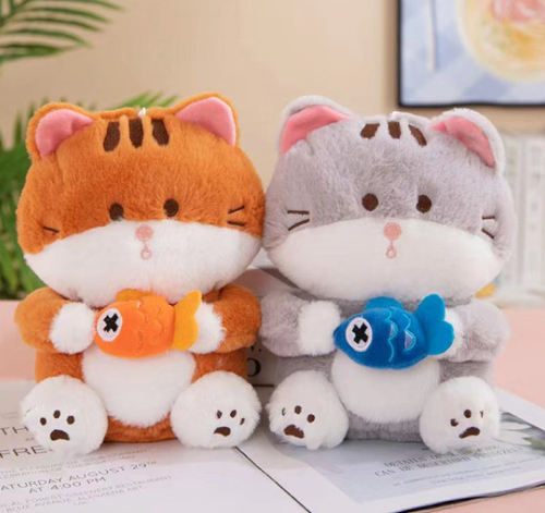 Игрушка мягкая КОШКА 22 см (201127302)