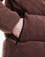 Пуховик Anteater AW24 Downjacket Velvet Combo Brown