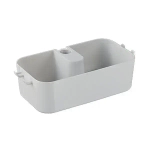 Полка для душа Kvina (дымчато-серый)