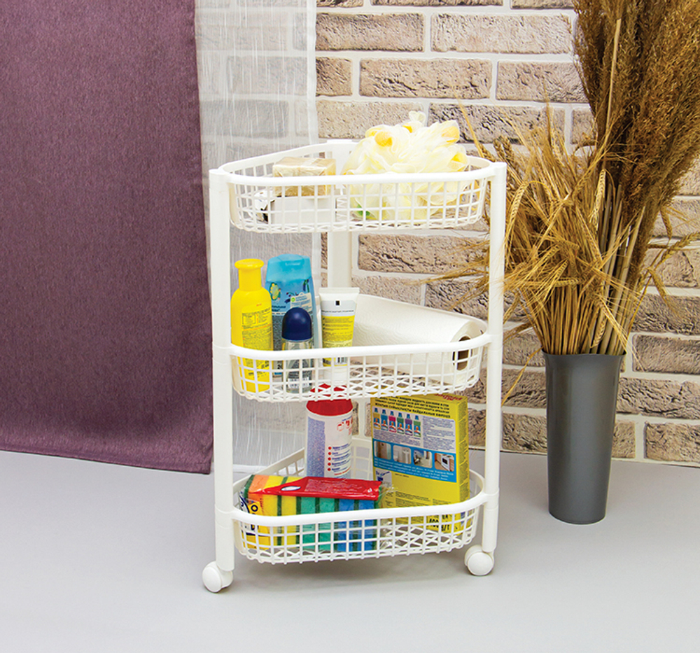 Полка угловая ЕВРО (3 секции), М2756