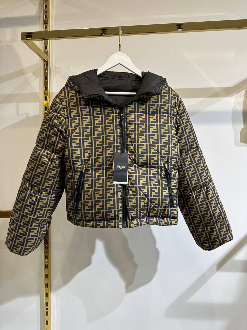 Двусторонний пуховик Fendi