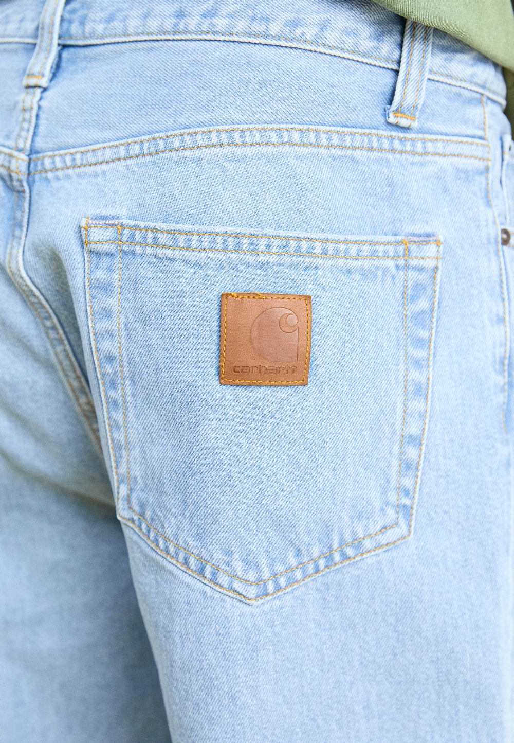 Carhartt WIP Прямые джинсы - Белый