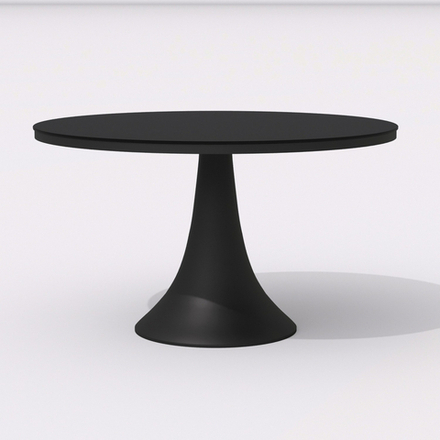 Стол круглый обеденный Ideal Patio ДИВА карбон