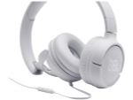 Гарнитура JBL Tune 500, 3.5 мм, накладные, белый