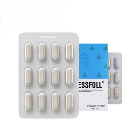 STRESSFOLL® Стрессфолл №12 с пептидом эпифиза и мозга от стресса и бессонницы, возрастные изменения.