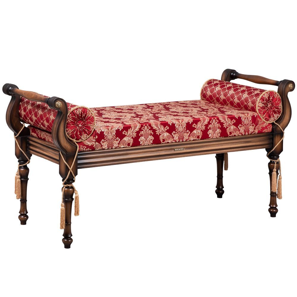 Банкетка Флоренция Орех(Д) Каледония Даймонд Черри