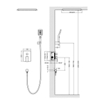 Душевой комплект Timo Selene SX-2029/00SM, хром