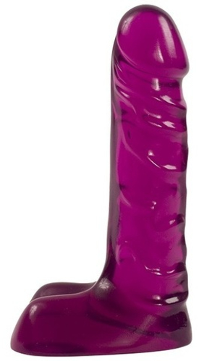 Фиолетовый фаллос BIG COCK   BALLS