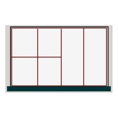 Блок ячеек 4 для тумб Domino