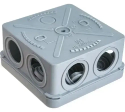 Коробка распределительная 40-0210 для о/п безгалогенная (HF) 80х80х40 1шт