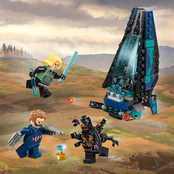 LEGO Super Heroes: Атака всадников 76101 — Outrider Dropship Attack — Лего Супергерои Марвел