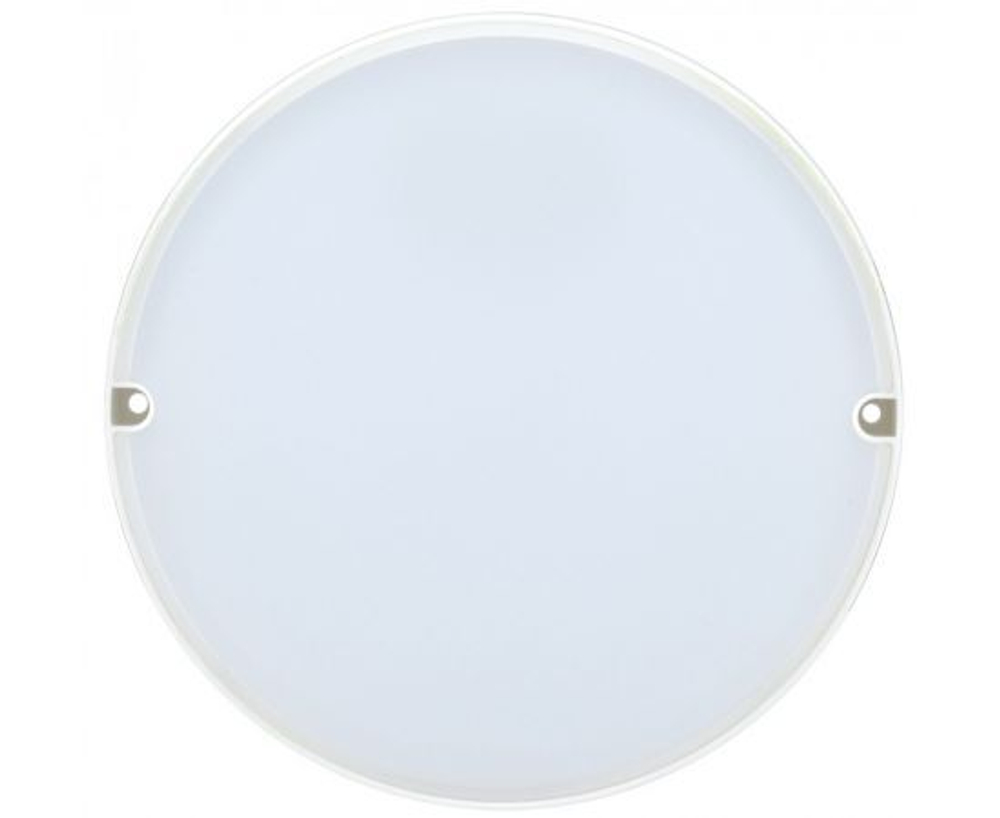 Светильник LED ДПО 2012Д 12Вт IP54 6500К круг белый с АД IEK