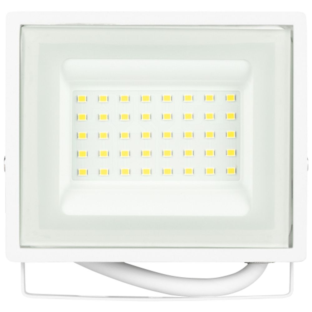 Прожектор светодиодный уличный ЭРА LPR-023-W-65K-030 30Вт 6500K IP65 гарантия 2 года белый