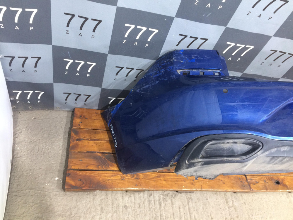 Бампер задний Volkswagen Polo 6 20-нв Б/У Оригинал 6n5807421