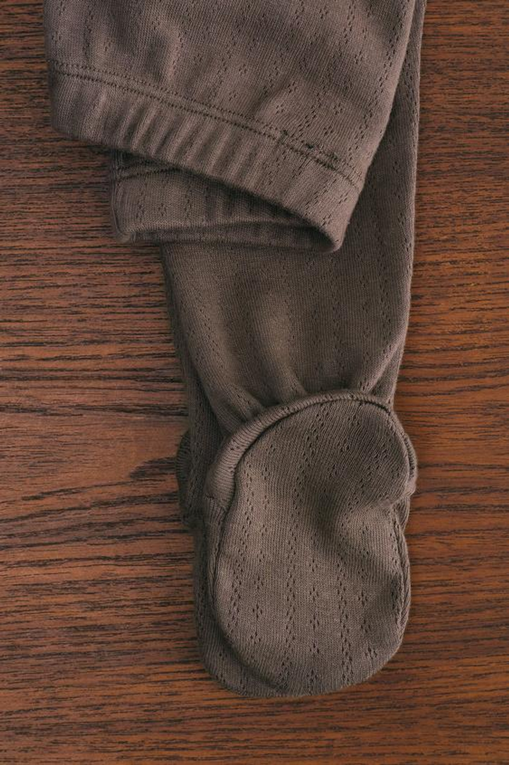 ZARA TIMELESS — ЛЕГИНСЫ POINTELLE, БАКЛАЖАННЫЙ