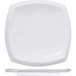 Блюдо «Кунстверк» квадратное;фарфор;,H=35,L=330,B=330мм;белый (Цвет: белый)