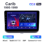 Teyes CC2 Plus 9"для Toyota Carib 1995-1999