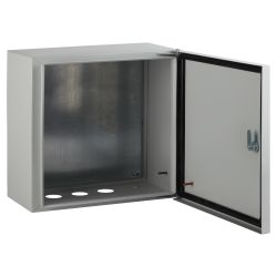 Корпус металлический ЭРА SIMPLE ЩМПг-02 (250х300х175) IP54 У2 серый | Корпуса металлические с монтажной панелью
