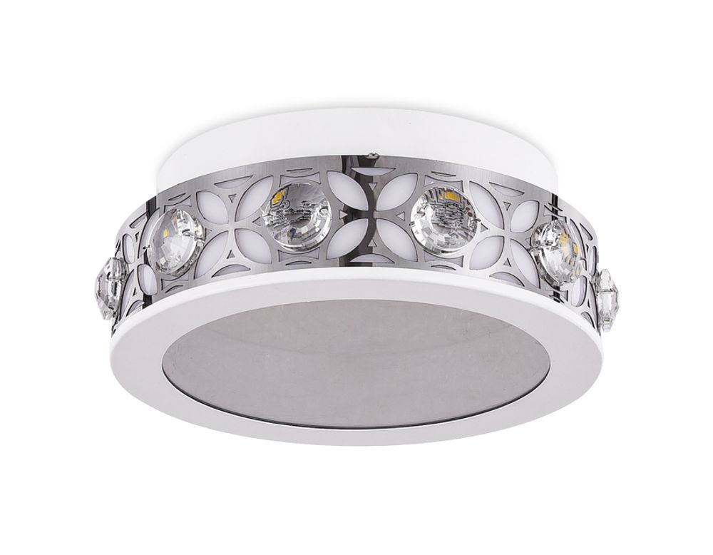 Ambrella Настенно-потолочный светодиодный светильник с хрусталем Ice FA9420