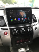 Магнитола для Mitsubishi L200, Pajero Sport 2006-2016 - Parafar PF220U2K на Android 13, QLED+2K, ТОП процессор, 8Гб+128Гб, CarPlay, 4G SIM-слот