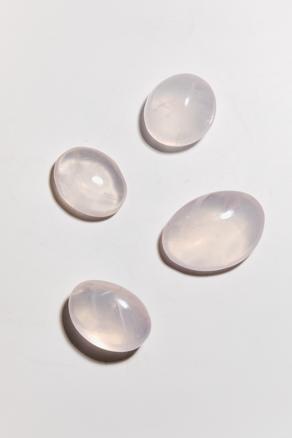 Розовый кварц джиразоль палмстоун