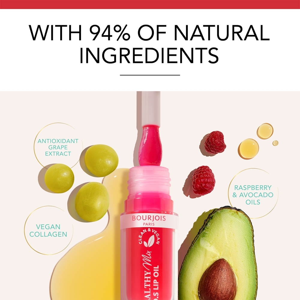Bourjois Healthy Mix S.O.S Lip Oil - увлажняющее масло для губ, 4,5 ml