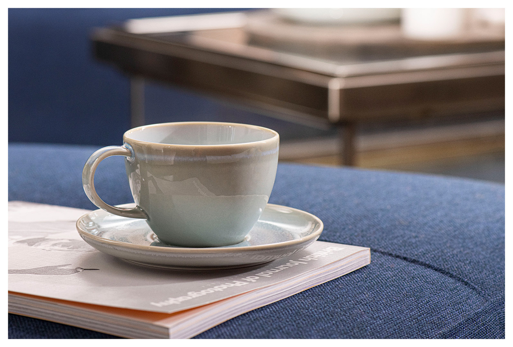 Like. by Villeroy&Boch Чашка с блюдцем Crafted Blueberry 250 мл для кофе 19-5169-1310 + 19-5169-1300