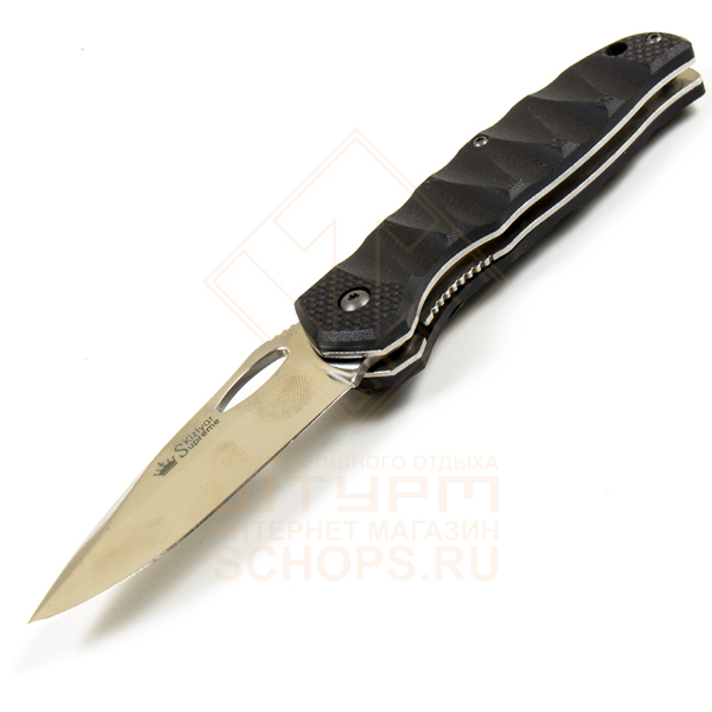 Нож складной Kizlyar Supreme Hero 440C