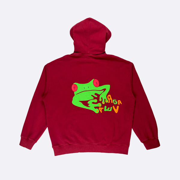Худи Magamaev Froggo hoodie (red) артикул: - купить в магазине Дайс