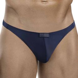 Мужские трусы тонги темно-синие Clever Moda DESIRABLE THONG 183008