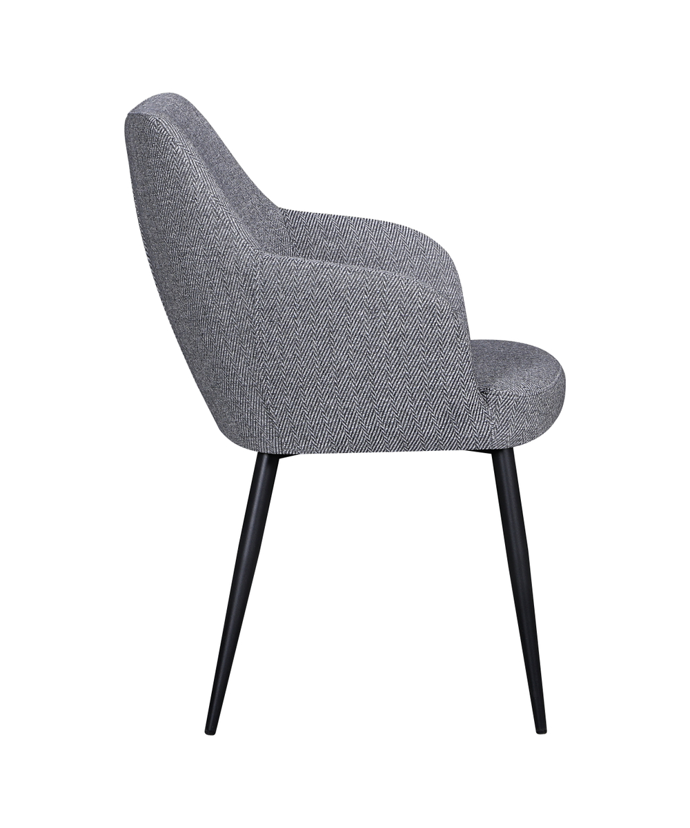 Стул обеденный Katys серый елочка