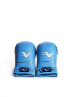 Перчатки накладки для каратэ ARAWAZA синие (одобрено для соревнований)