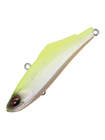 Воблер DUO Bay Ruf Tide Vib 80, CEA0737 Lime Head Clear Gigo, 80 мм, 25 г, тонущий, виб