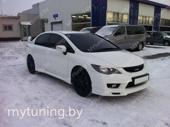 Решетка радиатора MUGEN STYLE для Honda Civic 8 4D рест