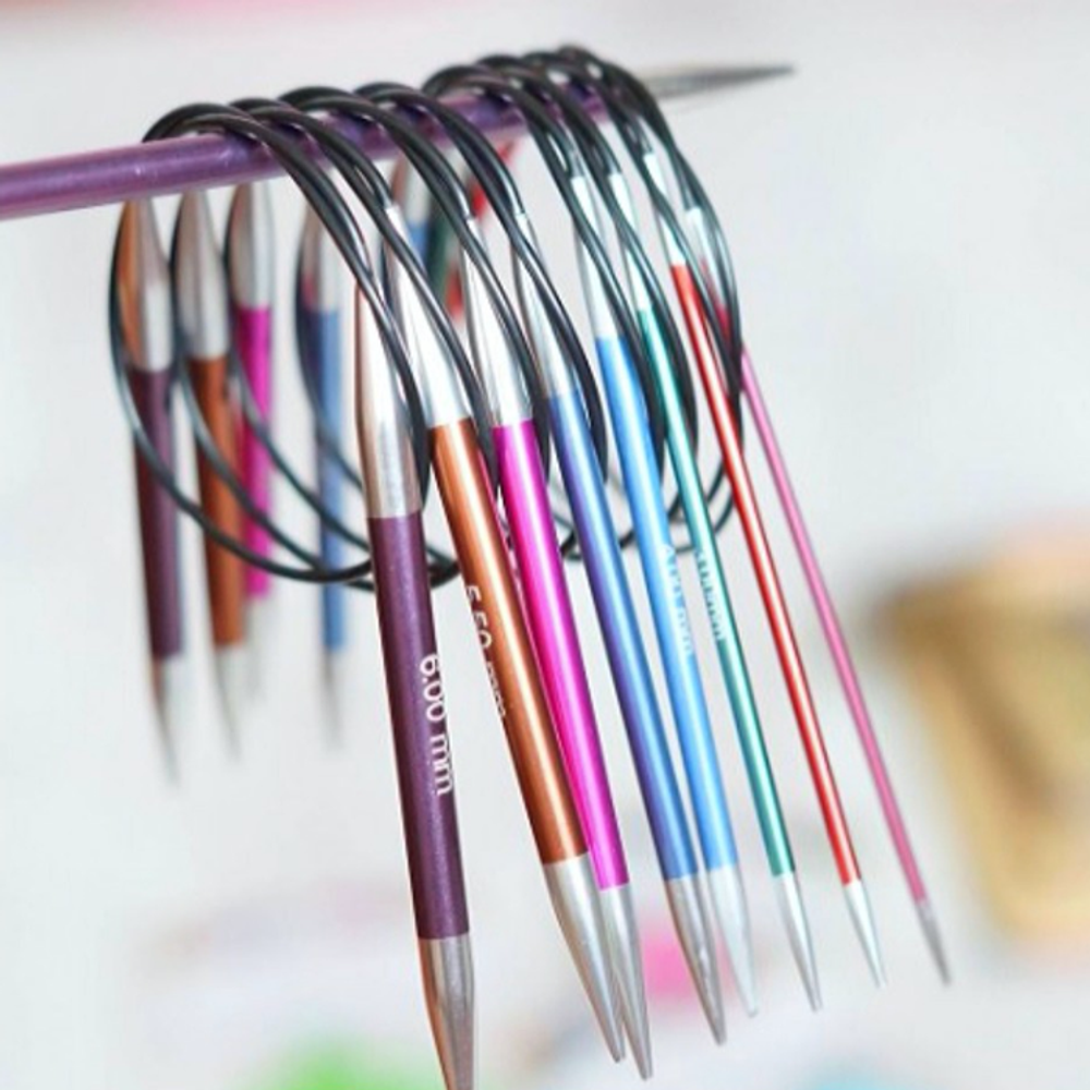 Спицы круговые KnitPro Zing