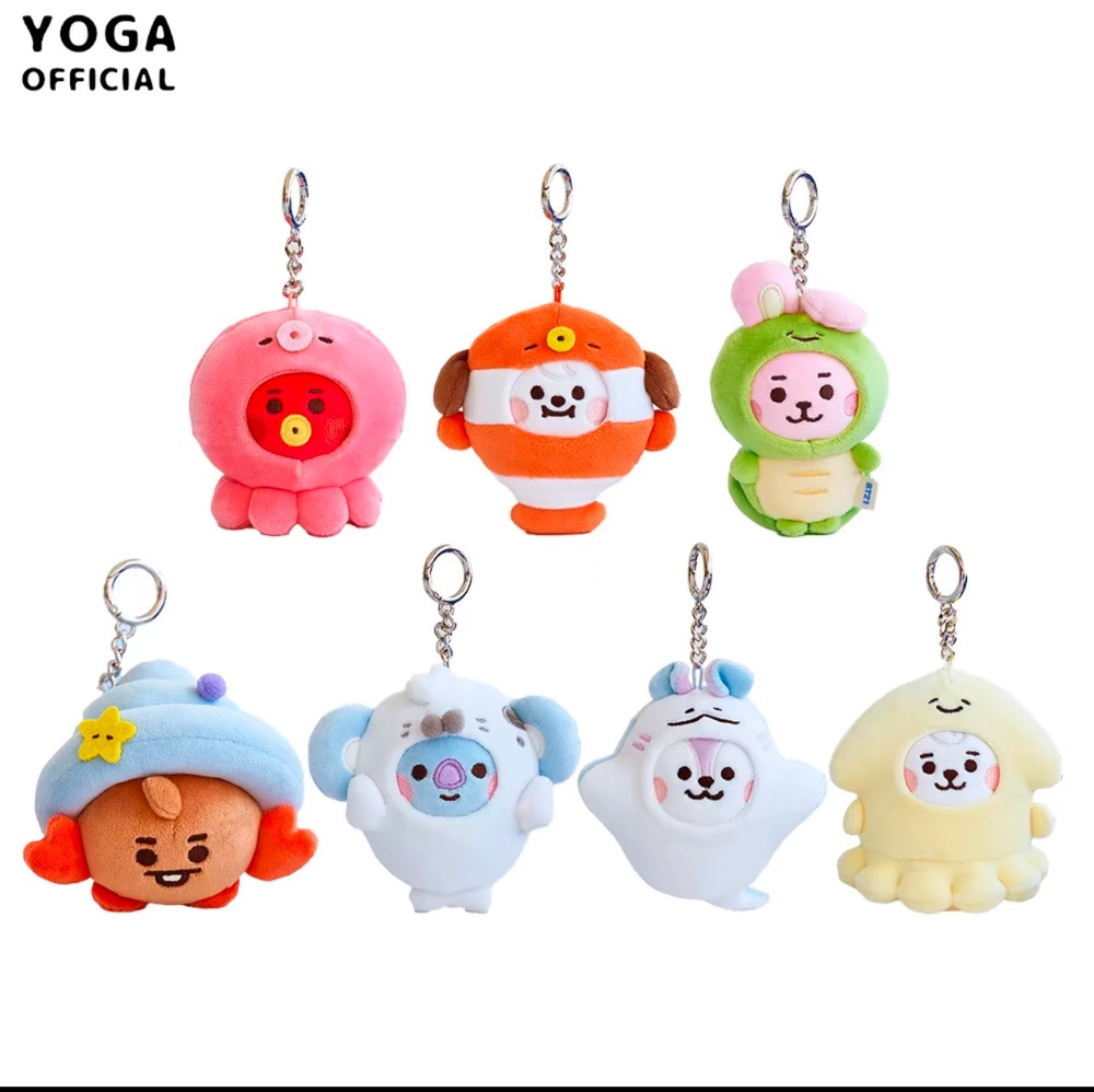 Плюшевые брелоки BT21 [3]