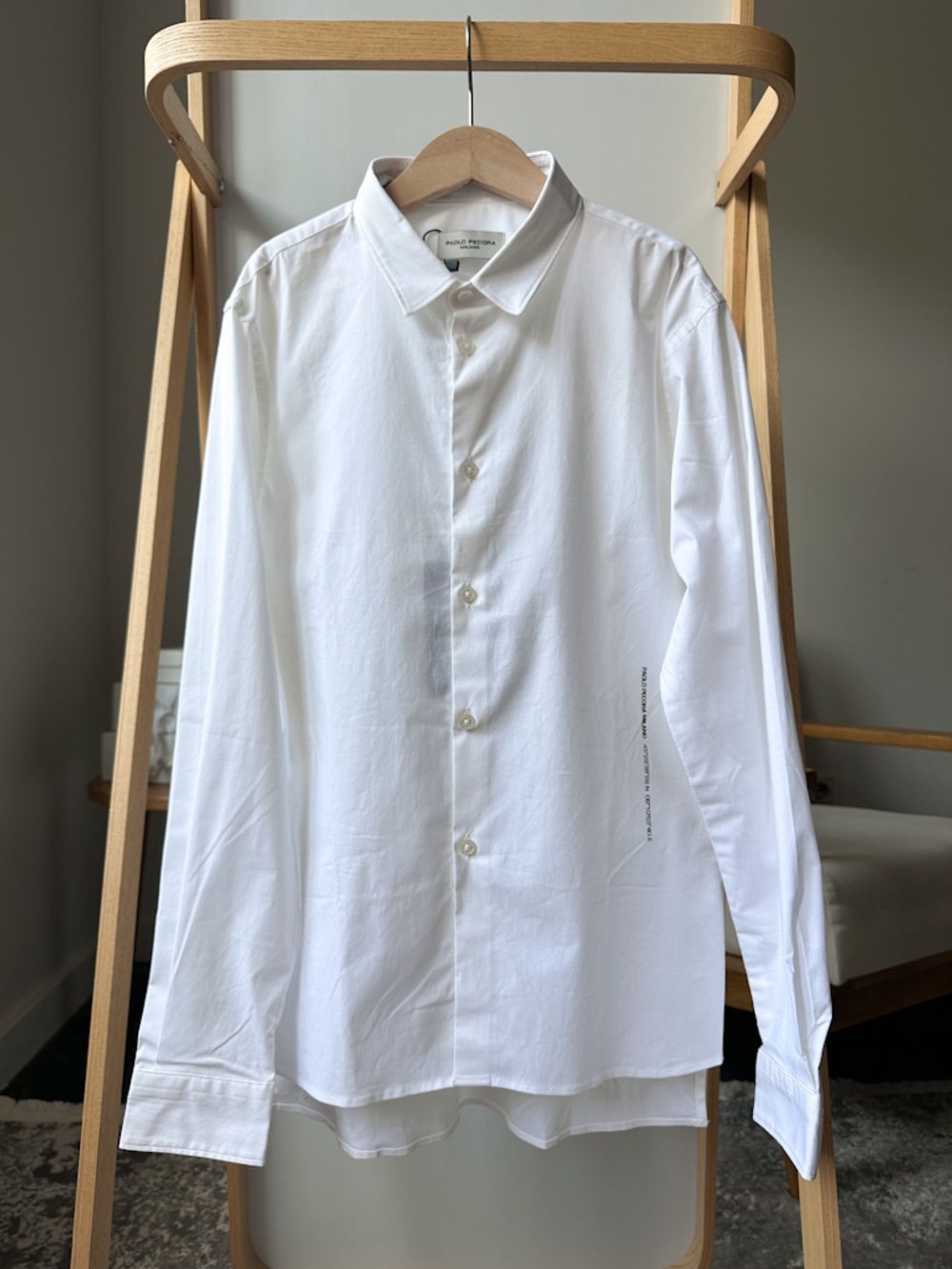Новая хлопковая рубашка Paolo Pecora, 140