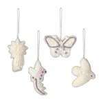 Набор елочных украшений christmas pearls из коллекции new year essential, 4 шт.