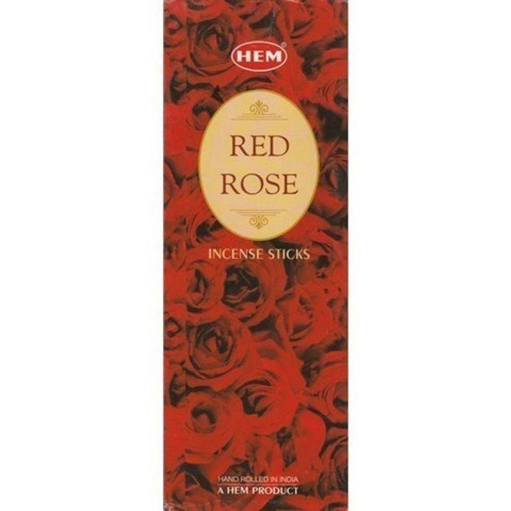 HEM Red Rose четырехгранник Благовоние Красная роза