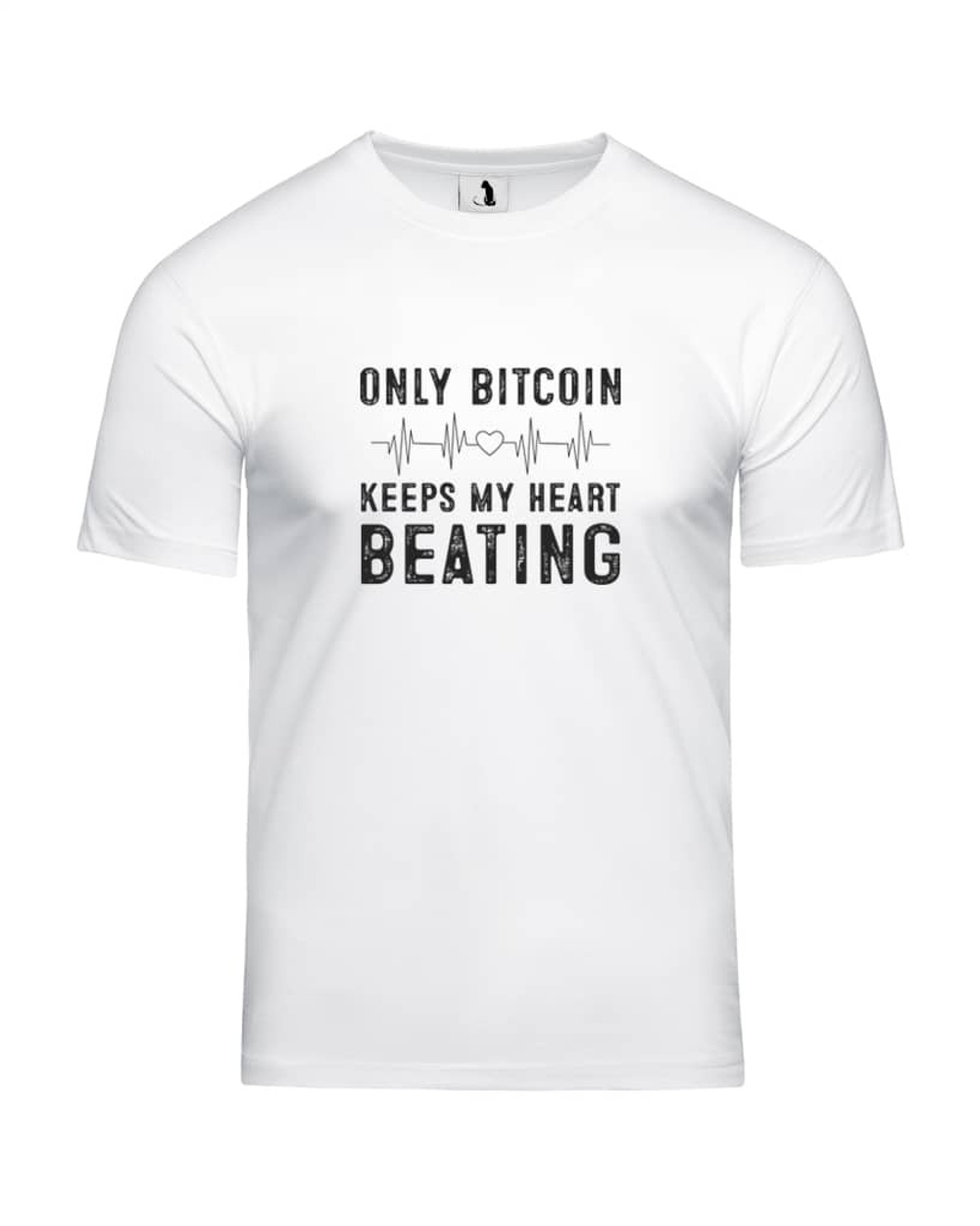 Футболка Only Bitcoin прямая белая