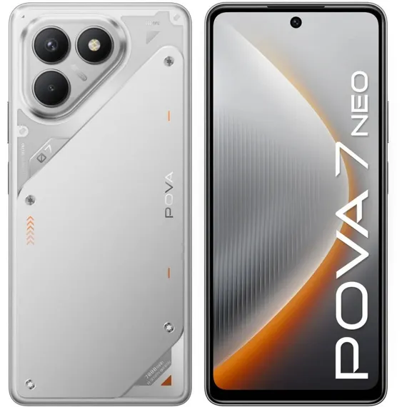 Смартфон Tecno Pova 7 Neo 8/256 ГБ (Silver | Белый)