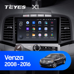 Teyes X1 9" для Toyota Venza 2008-2016