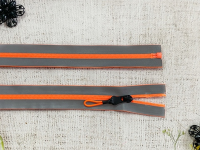 Молния спираль светоотражающая, Т5, L 78 см