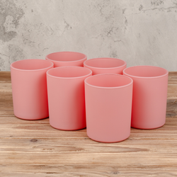 Стакан 220мл (розовый матовый)