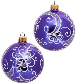 Элита НФШ-1376/2 Набор ел.украшений Шар 2шт «Новогодняя фантазия» 80 мм