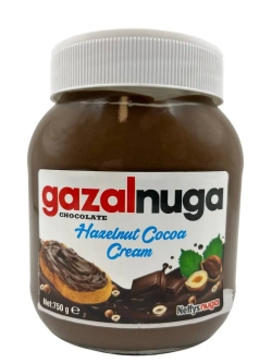 Турецкая шоколадно-ореховая паста Gazal, 750 гр